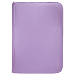 Vivid 4-Pocket Zippered PRO-Binder - Purple